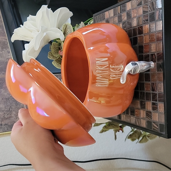 Rae Dunn Pumpkin Spice Beverage Dispenser๐๐๐๐ - Picture 4 of 12